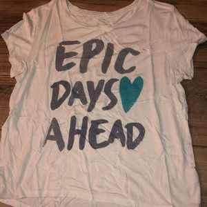 kids epic days ahead boyfriend tee